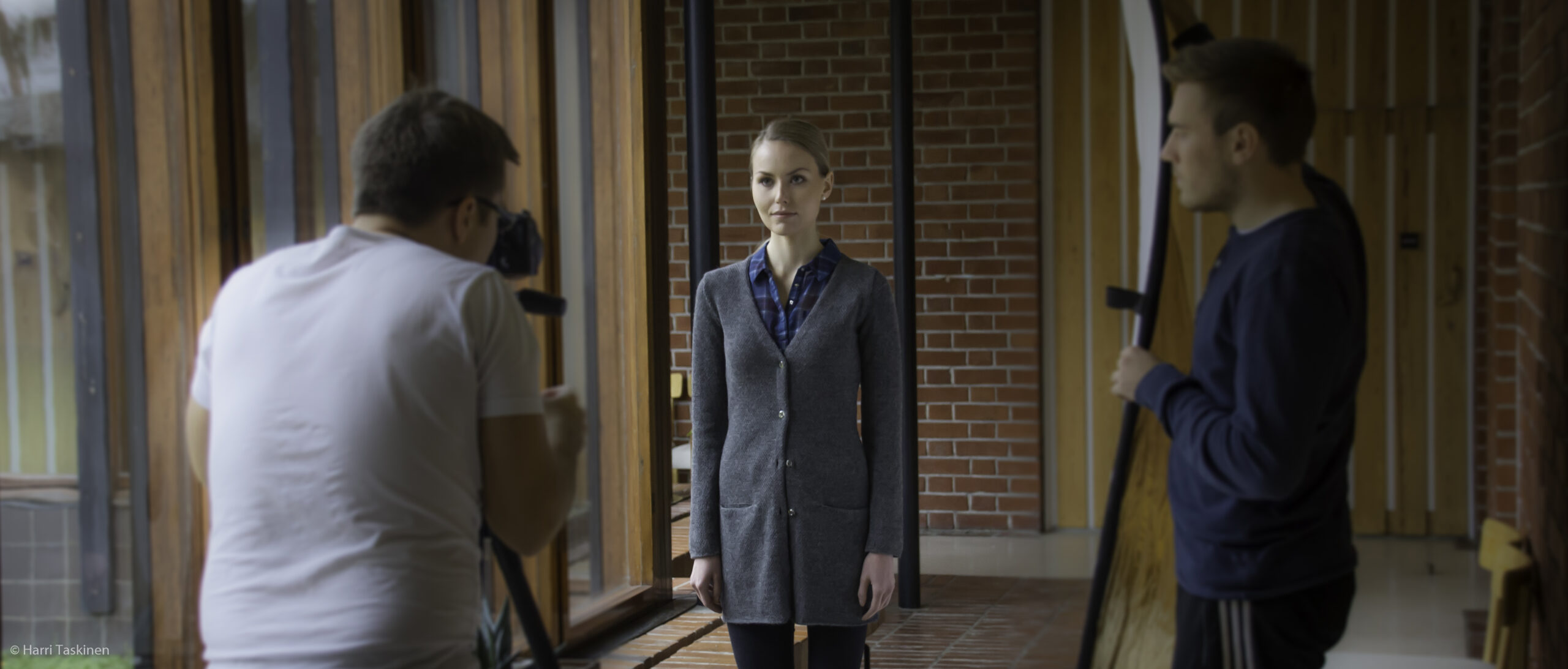 Fashion shooting at Town Hall